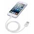Manhattan Cable de Carga Certificado MFi USB A 2.0 Macho - Lightning Macho, 1 Metro, Blanco, para iPhone/iPad/iPod  6