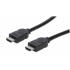Manhattan Cable HDMI con Ethernet, HDMI Macho - HMDI Macho, 4K, 30Hz, 2 Metros, Negro  1