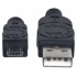 Manhattan Cable USB 2.0, USB A Macho - Micro USB B Macho, 1 Metros, Negro  3