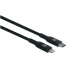 Manhattan Cable Lightning Macho - USB-C Macho, 50cm, Negro  2