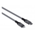 Manhattan Cable Lightning Macho - USB-C Macho, 1 Metro, Gris  2