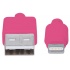 Manhattan Cable de Carga iLynk Certificado MFi Lightning Macho - USB A Macho, 1 Metro, Rosa, para iPod/iPhone/iPad  3