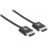 Manhattan Cable Ultradelgado HDMI Macho - HDMI Macho, 4K, 60Hz, 50cm, Negro  2