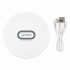 Manhattan Cargador Inalámbrico 406024, 15W, 1x USB-C, Blanco  7