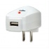 Manhattan Adaptador de Corriente Universal 407489, USB, 100 - 240V, 50/60 Hz, Blanco - Imagen adicional 3