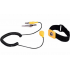 Manhattan Pulsera Antiestática con Cable a Tierra, 1.8 Metros, Negro/Amarillo  1