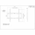 Manhattan Soporte de Pared 460934 para Pantalla 32" - 55", hasta 40kg  5
