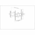 Manhattan Soporte de Pared 461320 para Pantalla 32" - 55", hasta 35kg  4