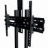 Manhattan Soporte de Piso 462174 para Pantalla 32" - 65", hasta 55kg, Negro  7