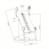 Manhattan  Soporte para Terminal 462235, Compatible con VeriFone VX 520, Negro - Imagen adicional 6