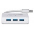 Manhattan UltraLynk Puerto Gigabit Ethernet con Hub de 3 Puertos USB 3.0  4