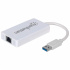Manhattan Hub USB A 3.0 de 3 Puertos, 1x RJ-45, 5000 Mbit/s, Blanco  5