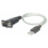 Manhattan Cable Serial USB A Macho - DB9, 45cm, Negro  1