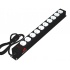 Maquilatec PDU para Rack MAQ-207, 10A, 127V, 10 Contactos  1