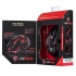 Mouse Gamer Marvo Óptico M319, Alámbrico, USB, 2400DPI, Negro/Rojo  2