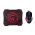 Mouse Gamer Marvo Óptico MA-M416, Alámbrico, USB, 2400DPI, Negro/Rojo ― Incluye Mousepad  1