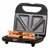 MasterChef Sandwichera MK-SM-2SS, 2 Bocadillos, Negro/Plata  1