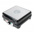 MasterChef Waflera MK-WM-4, 4 Porciones, Negro/Plata  3