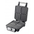 MasterChef Waflera MK-WM-4, 4 Porciones, Negro/Plata - Imagen adicional 1