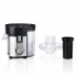 MasterChef Extractor de Jugos MKJSS, 400W 600ml, 2 Velocidades, Negro/Plata - Imagen adicional 1
