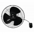 Masterfan Ventilador de Pared Orbital, 3 Velocidades, 16", Negro  3