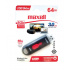 Memoria USB Maxell 346308, 64GB, USB-A 2.0, Lectura 24MB/s, Escritura 10MB/s, Negro/Rojo  1