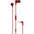 Maxell Audífonos Intrauriculares con Micrófono Fusion, Alámbrico, 3.5mm, Negro/Rojo  1
