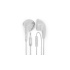 Maxell Audífonos EB-MIC, Alámbrico, 1 Metro, 3.5mm, Blanco