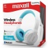 Maxell Audífonos MXH-BT800, Bluetooth, Inalámbrico, Blanco/Azul  1