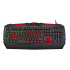 Teclado Gamer Maxell Samurai RGB, Alámbrico, Negro/Rojo (Inglés) - Imagen adicional 1