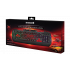Teclado Gamer Maxell Samurai RGB, Alámbrico, Negro/Rojo (Inglés) - Imagen adicional 2