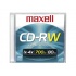 Maxell Disco Virgen para CD, CD-RW, 4x, 700MB, 1 Pieza  1