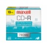 Maxell Discos Virgenes para CD, CD-R, 48x, 700MB - 10 Piezas  1