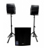 Megaluz Sistema Lineal de Audio LA-800, 18", Bluetooth, 2.1 Canales, 500W RMS, Negro  1