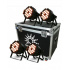 Megaluz Proyector de Luz PAR 18X10*4 INTERIOR, Automático/DMX/Audio Rítmico, RGBW, 4 Piezas  1