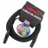 Megaluz Cable XLR Macho - XLR Hembra, 10 Metros, Negro  1