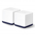 Router Mercusys con Sistema de Red Wi-Fi en Malla Halo H50G, 1300Mbit/s, 2.4 - 5GHz, Antena Interna - 2 Piezas