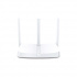 Router Mercusys Fast Ethernet MW360R, Inalámbrico, 300 Mbit/s, 4x RJ-45, 2.4GHz, 3 Antenas Externas