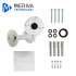 Meriva Technology Soporte para Cámaras Domo y Bullet MVA-JB0301, Blanco - incluye Brazo de Montaje para Pared o Techo  2