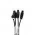 Meriva Technology Cable Extensión M1N-RS232/RS485, Negro, Compatible con Serie MM1N  4
