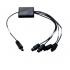 Meriva Technology Cable Extensión M1N-RS232/RS485, Negro, Compatible con Serie MM1N  1