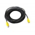 Meriva Technology Cable para Cámara CCTV Series ECO, DIN 4 pin, 5 Metros, Negro  1
