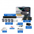 Meriva Technology Kit de Vigilancia MFC4004KIT de 4 Cámaras CCTV Bullet y 4 Canales, con Grabadora  5