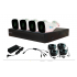 Meriva Technology Kit de Vigilancia de 4 Cámaras CCTV Bullet y 4 Canales, con Grabadora DVR