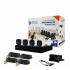 Meriva Technology Kit de Vigilancia MKIT924LITE de 4 Cámaras CCTV Bullet MSC-206Lite y 4 Canales, con Grabadora - sin Disco Duro  1