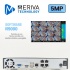 Meriva Technology NVR de 4 Canales MNVR-1644-4P para 1 Disco Duro, máx. 8TB, 1x USB 2.0, 4x PoE  5