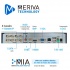 Meriva Technology DVR de 8 Canales MSDV-5108 para 1 Disco Duro, máx. 6TB, 2x USB 2.0, 1x RJ-45  3