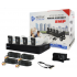 Meriva Technology Kit de Vigilancia MXVR-5103KIT de 4 Cámaras CCTV Bala y 2 Canales, con Grabadora  1