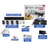 Meriva Technology Kit de Vigilancia MXVR-5103KIT de 4 Cámaras CCTV Bala y 2 Canales, con Grabadora  6