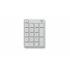 Microsoft Teclado Numérico Glacier 230-00030, Bluetooth, Blanco  1